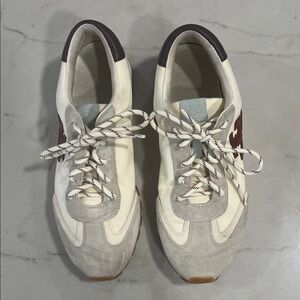 Tory Burch Cream and Gray Women's Sneakers